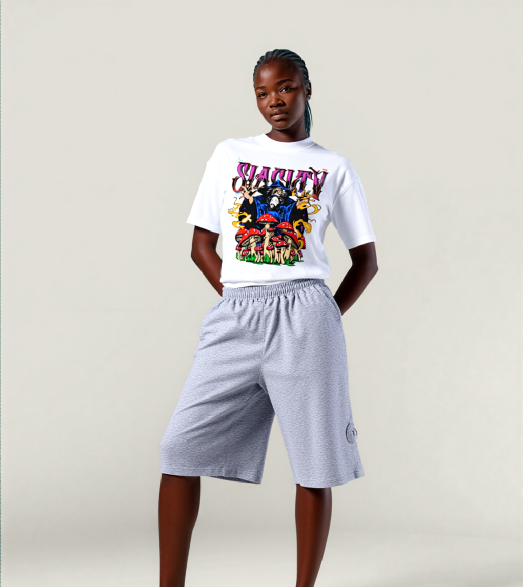 SIA "MAGIC MUSHROOM" WHITE T-SHIRT (INHOUSE)