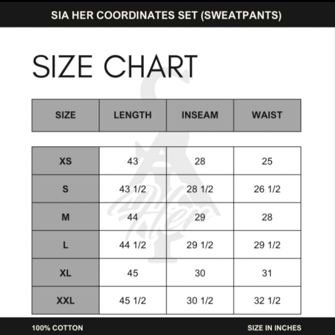 SIA HER "Sage Green" Coordinates Set