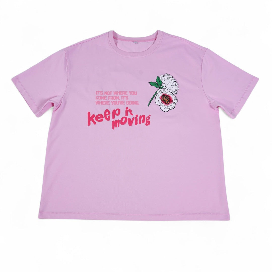 (PREORDER!!!!!) SIA "PAEONIA" PUFF PRINT TEE