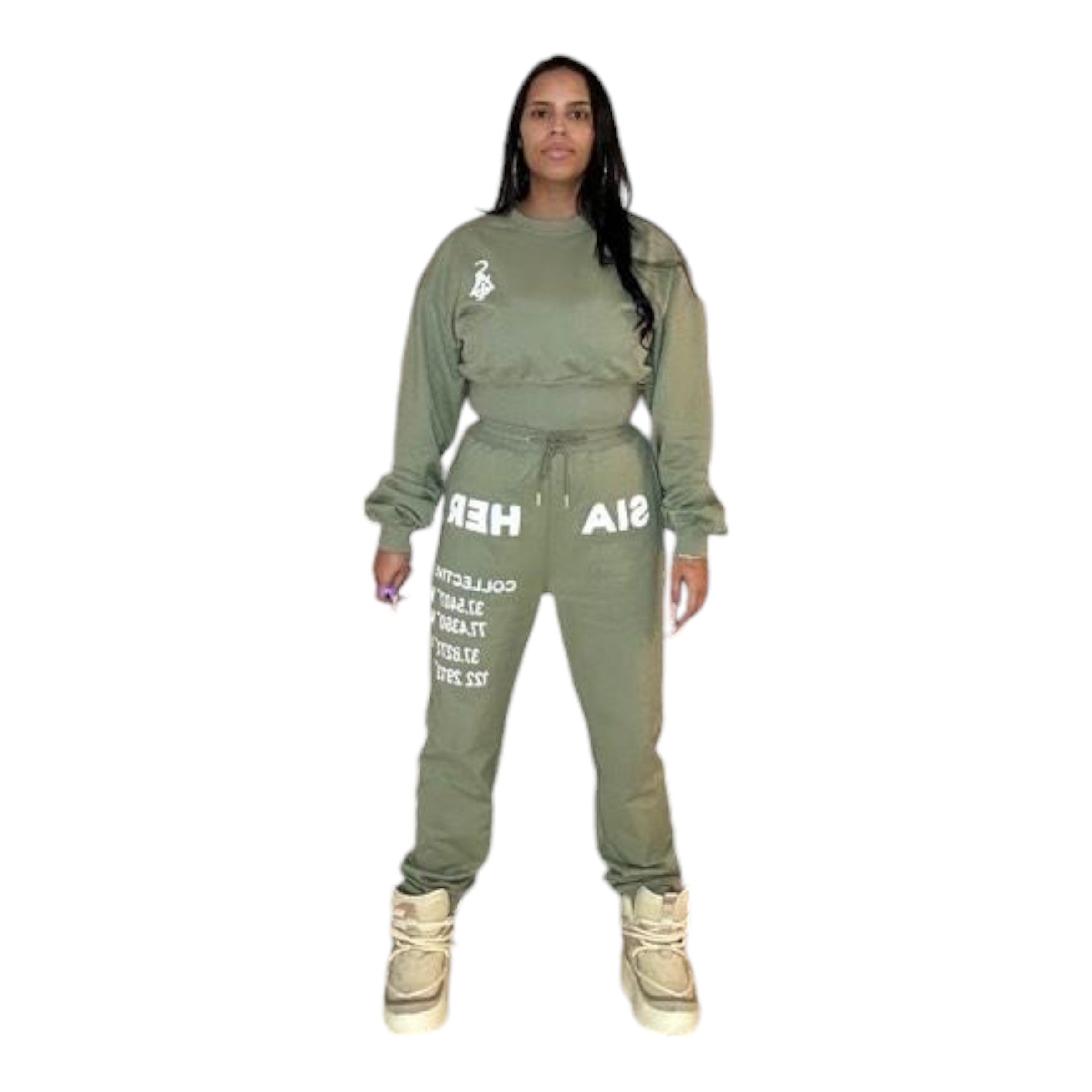 SIA HER "Sage Green" Coordinates Set