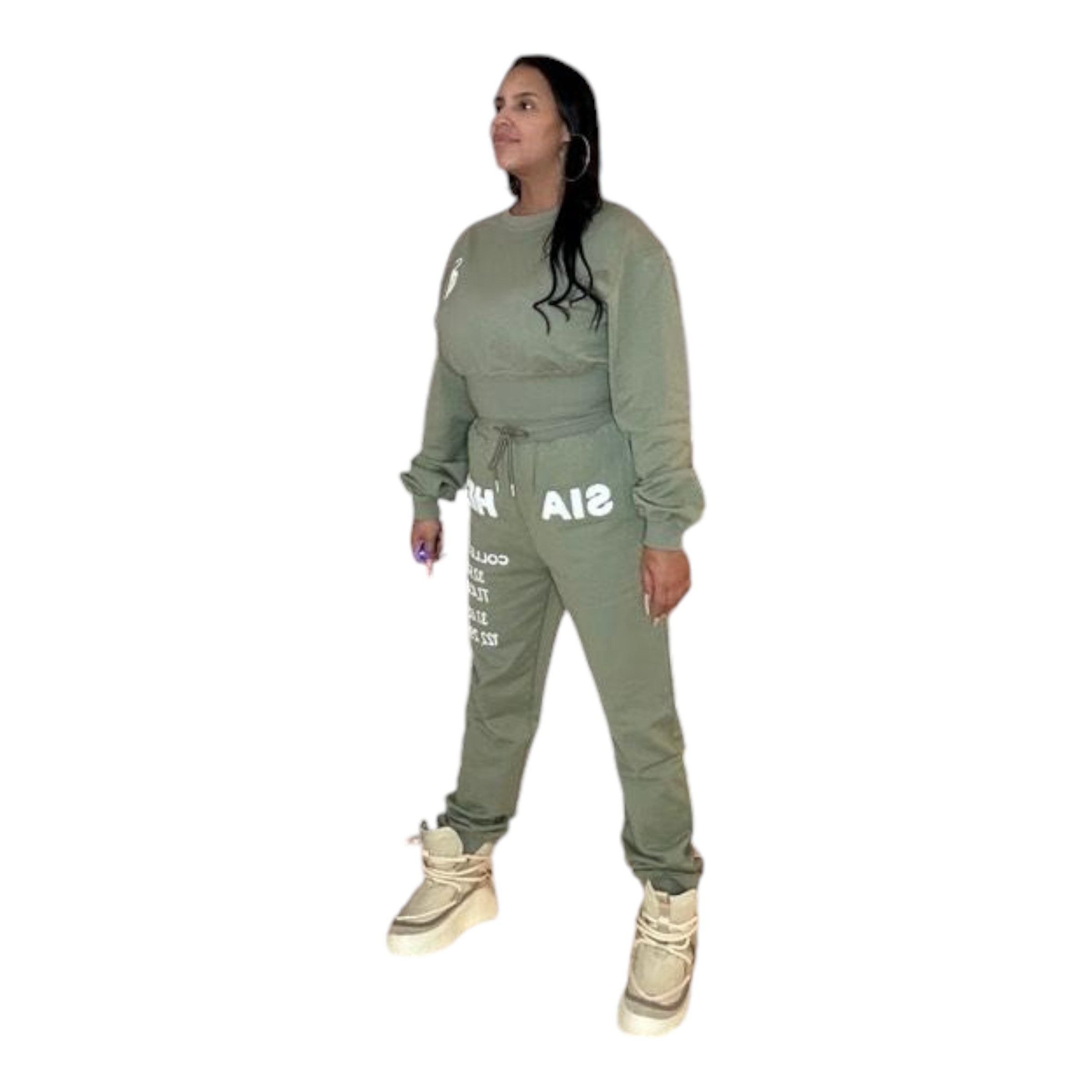 SIA HER "Sage Green" Coordinates Set