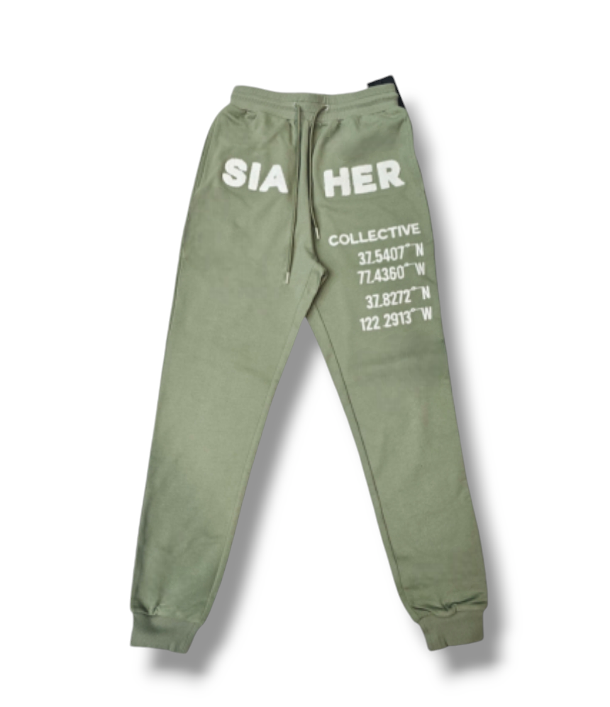 SIA HER "Sage Green" Coordinates Set