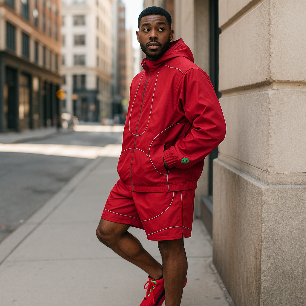 SIA "2WAY" Y2K WINDBREAKER HOODIE (INHOUSE)