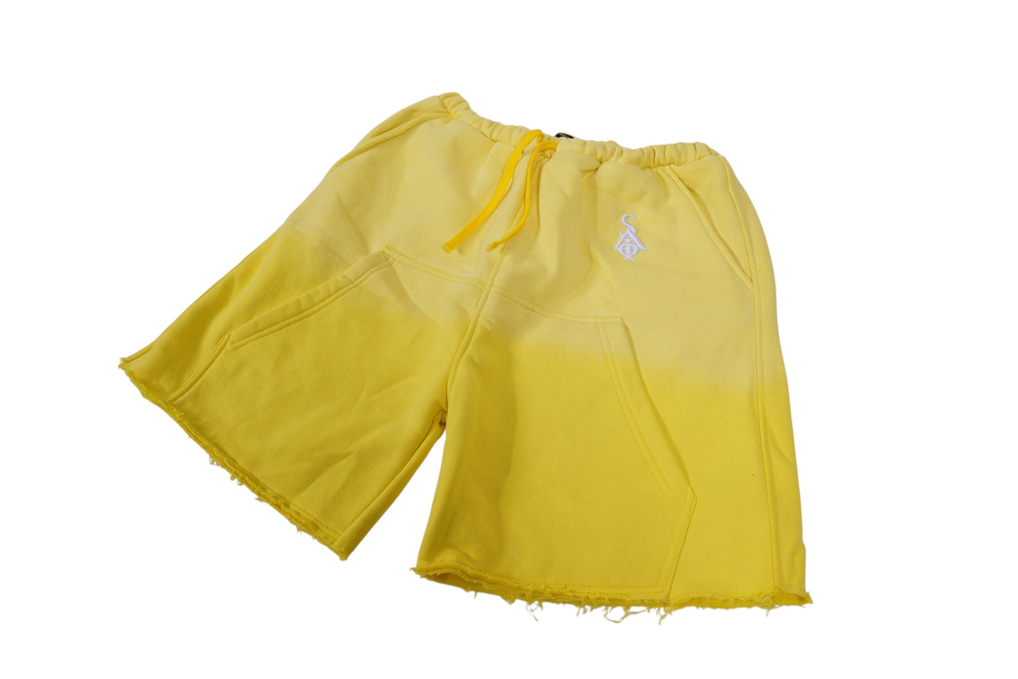 Hoodie Shorts (Yellow)