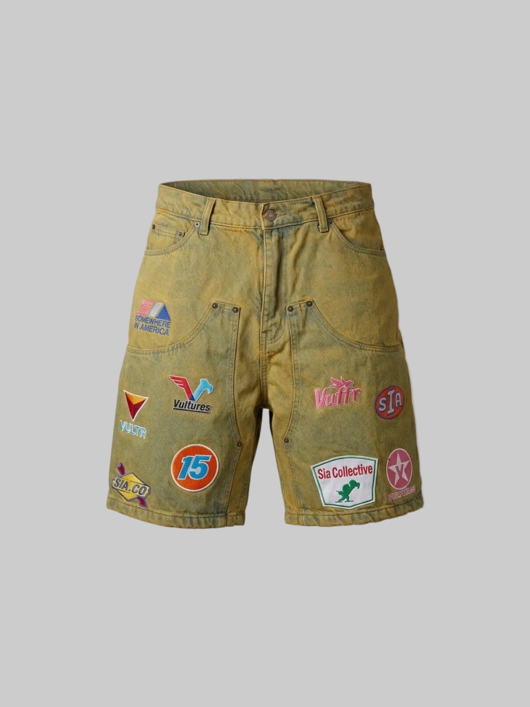 RACING SHORTS (Dirty Wash)