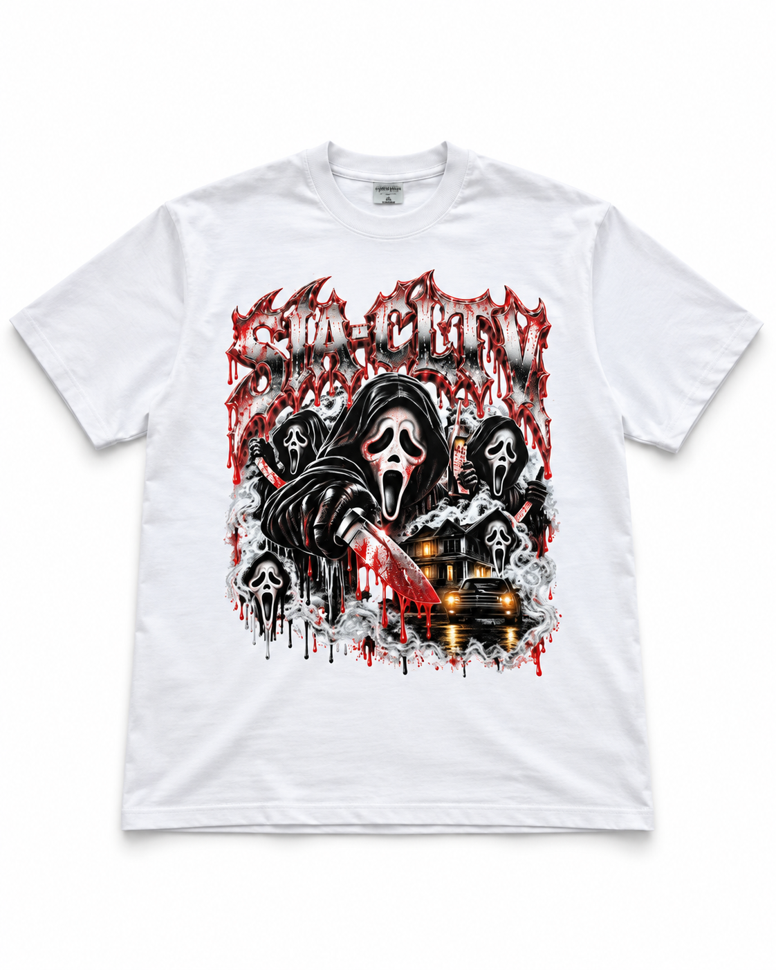 (IN HOUSE) T-SHIRT (GHOST FACE)