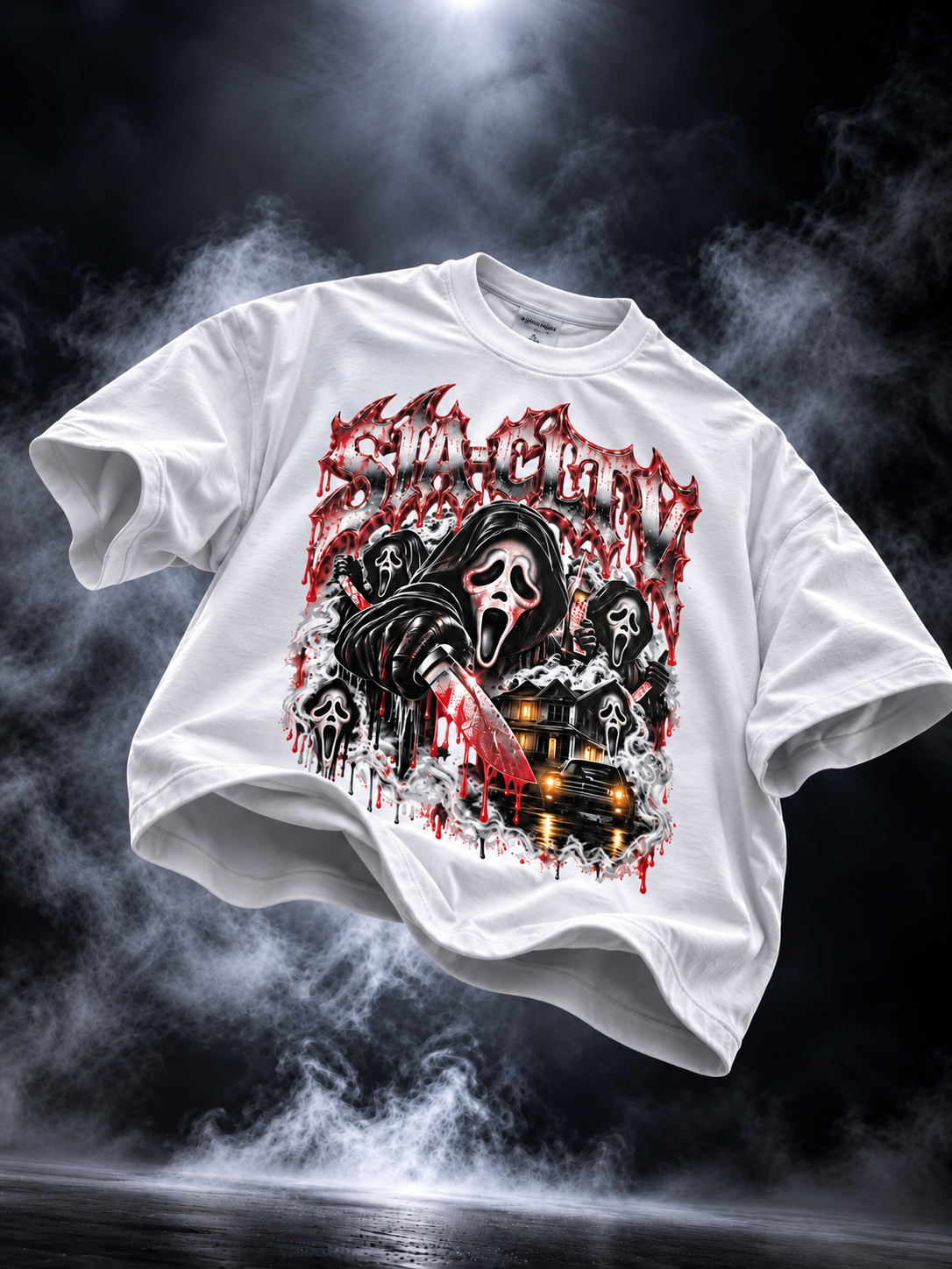 (IN HOUSE) T-SHIRT (GHOST FACE)