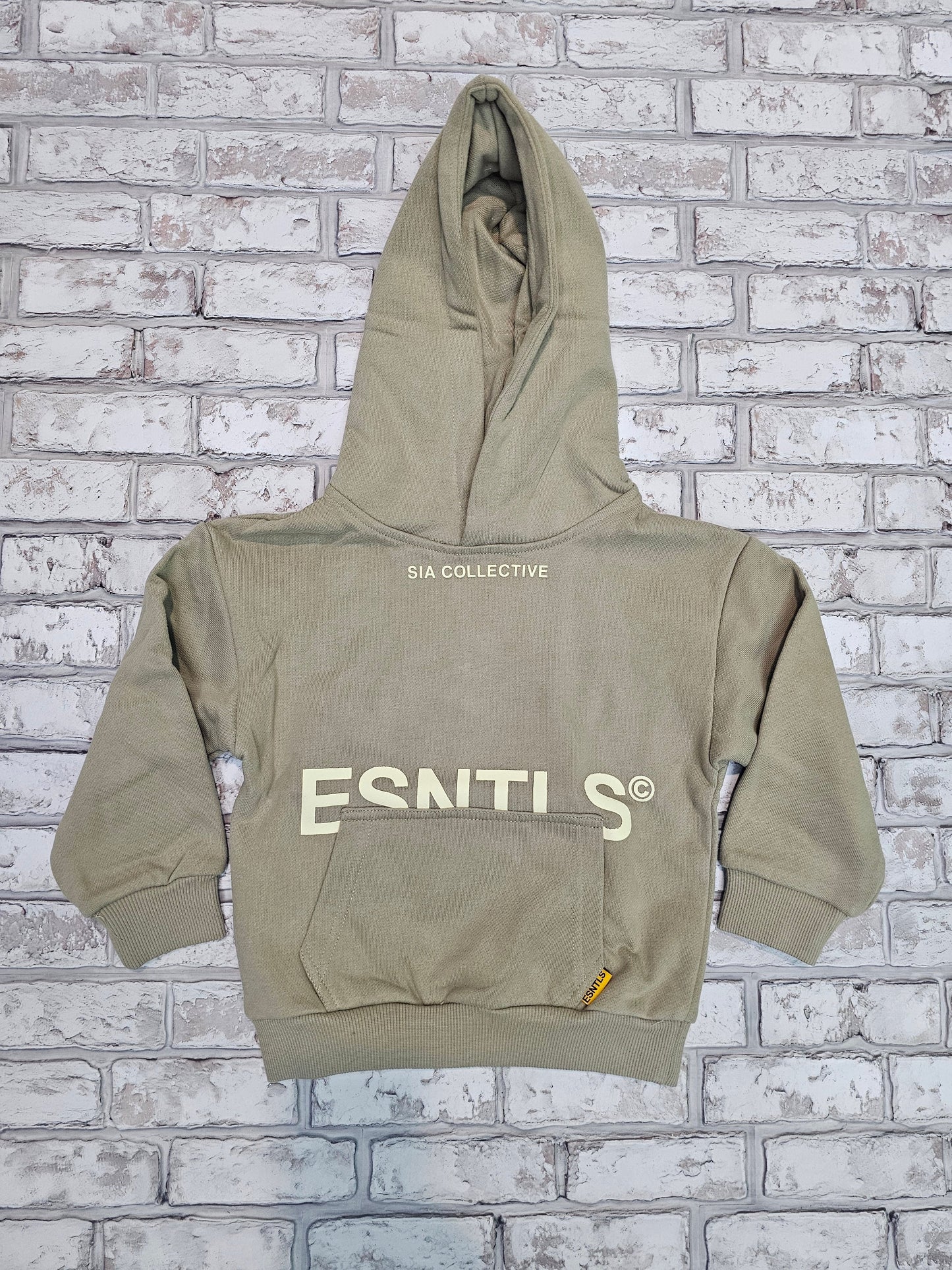 "KHAKI" KIDS ESNTLS HOODIE (BACK2SCHOOL)