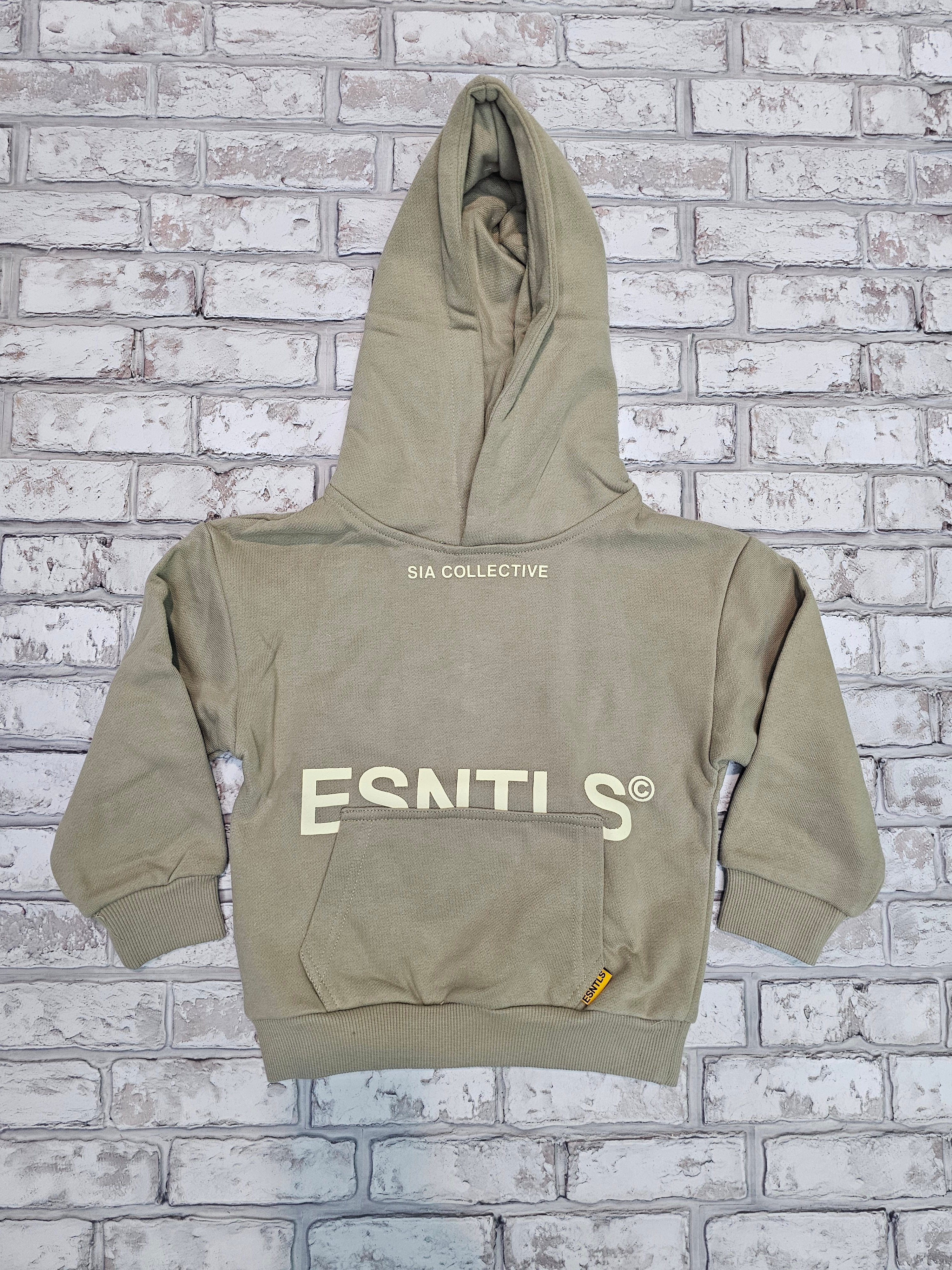 "KHAKI" KIDS ESNTLS HOODIE (BACK2SCHOOL)