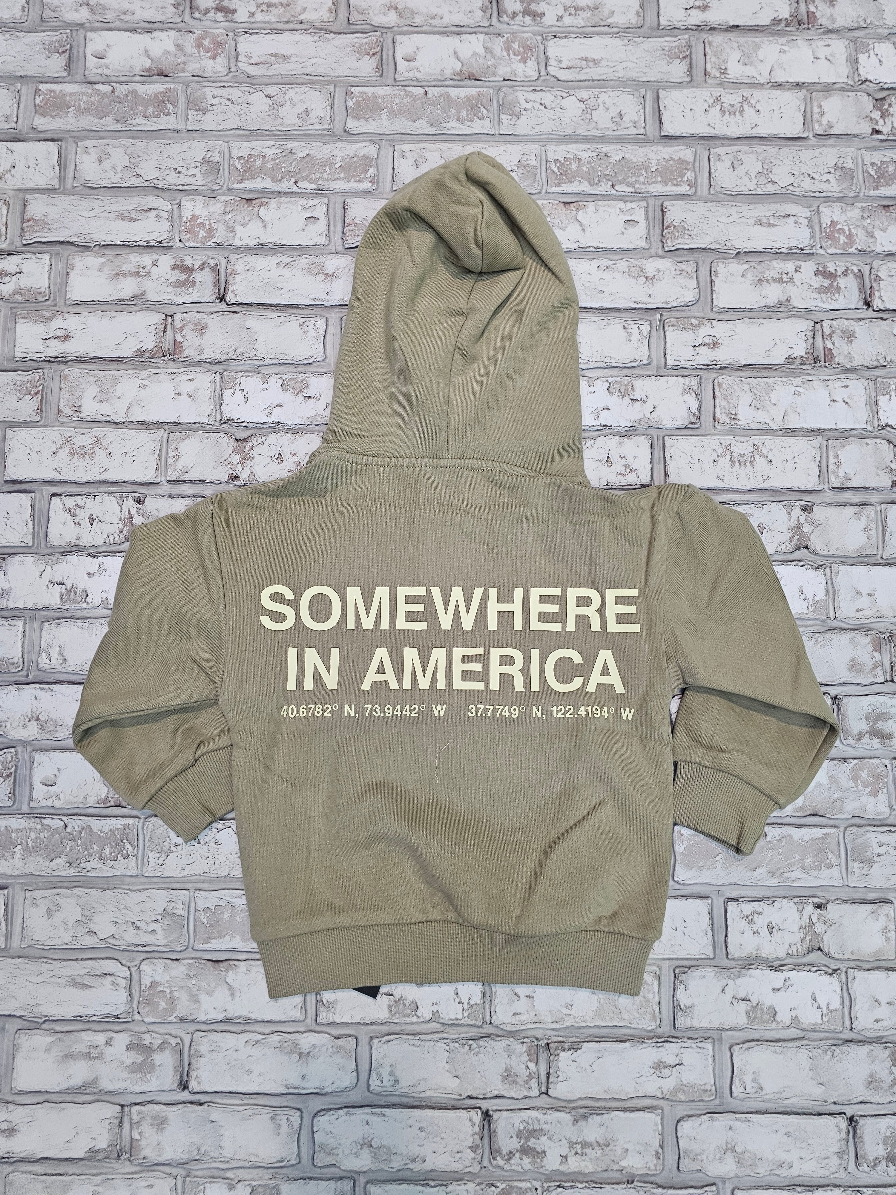 "KHAKI" KIDS ESNTLS HOODIE (BACK2SCHOOL)