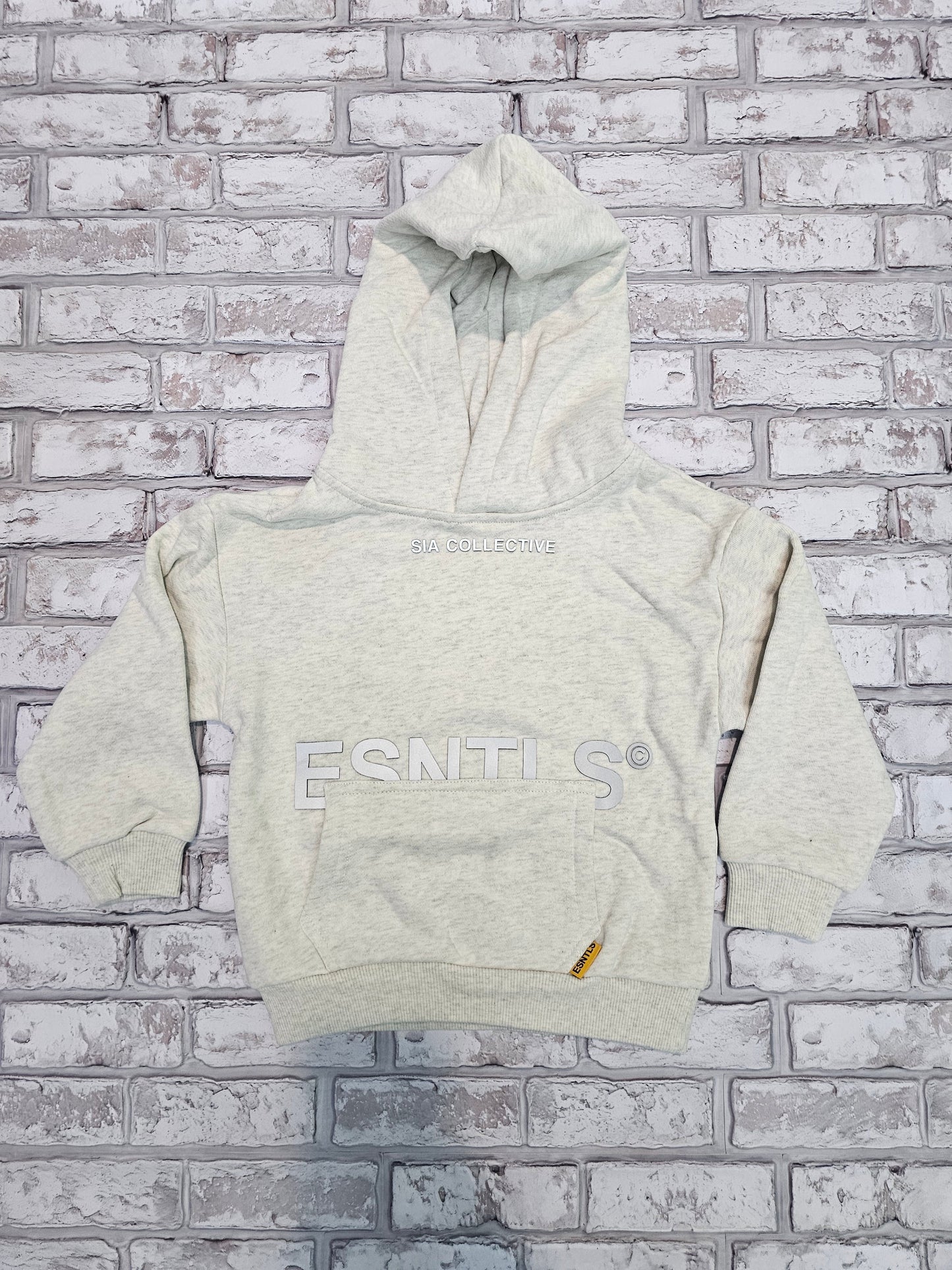"OATMEAL" KIDS ESNTLS HOODIE (BACK2SCHOOL)