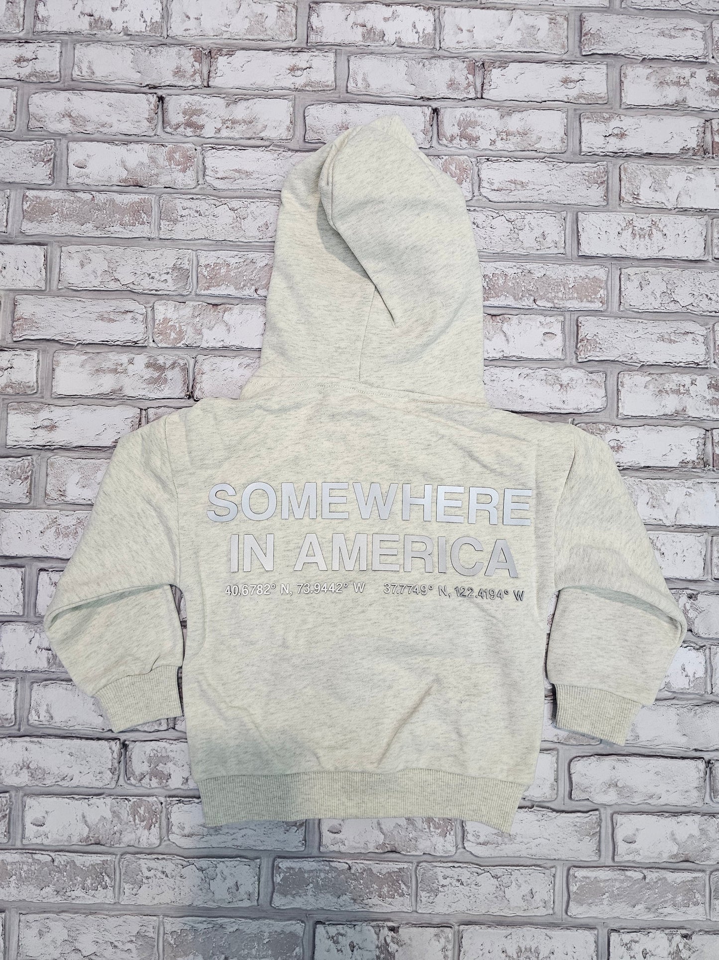 "OATMEAL" KIDS ESNTLS HOODIE (BACK2SCHOOL)