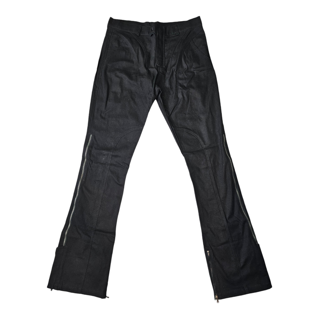 FW/24 SIA "BLICKIE V2" BLACK STACKED JEANS