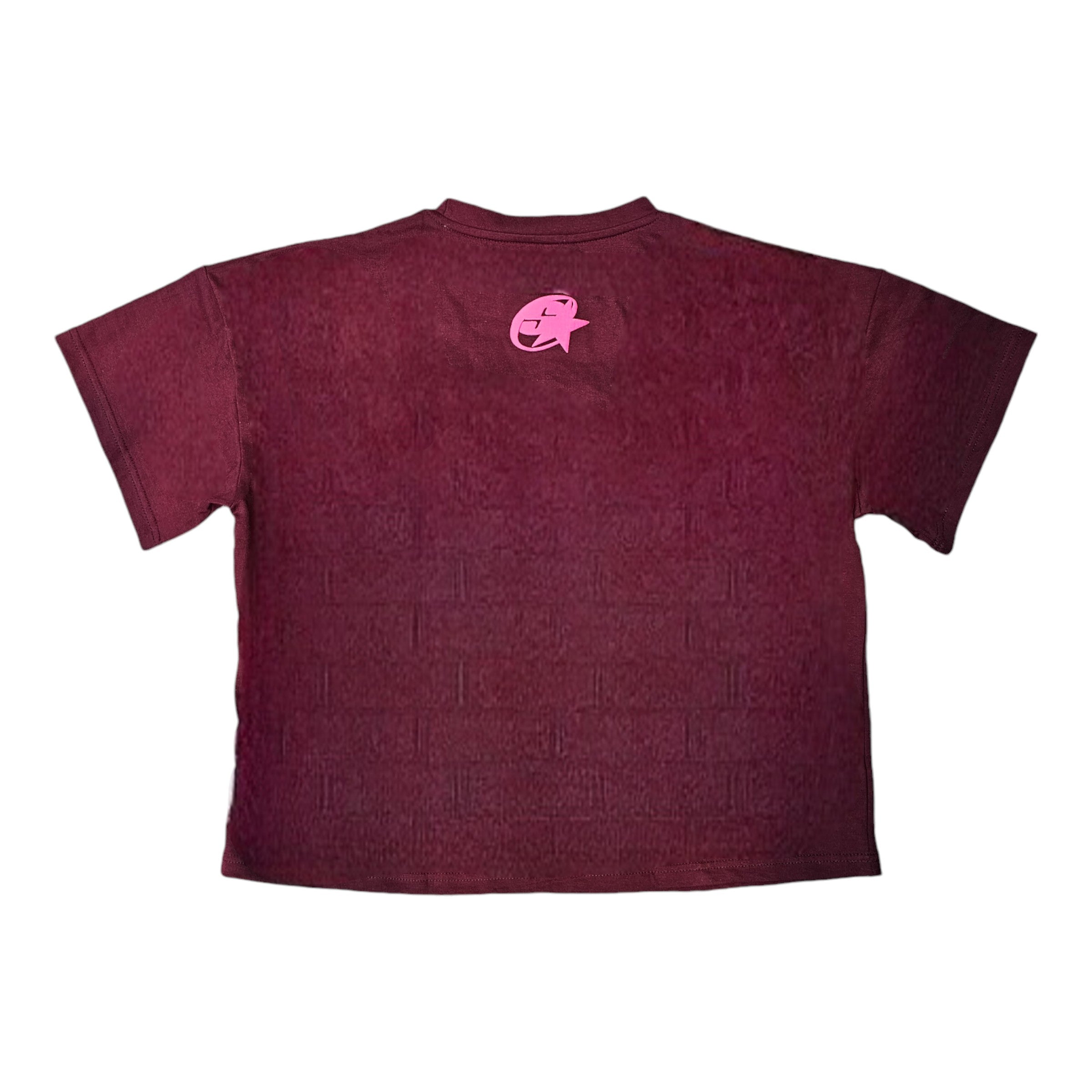 FW/24 SIA "BURGUNDY" PUFF PRINT T-SHIRT