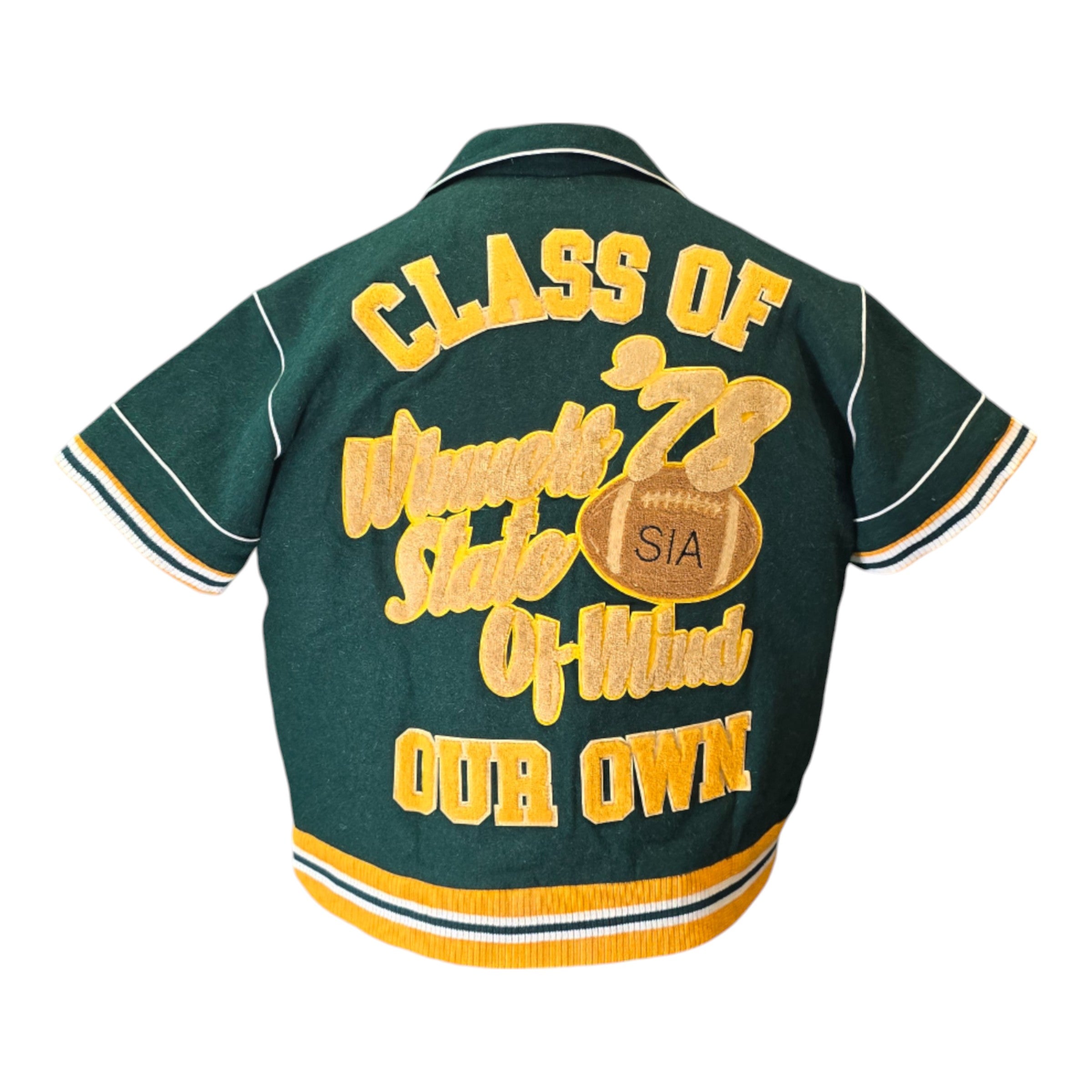 FW/24 SIA VULTURES VARSITY SHIRT "GREEN"