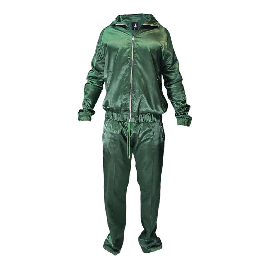 FW/24 SIA "GREEN" SATIN SUIT