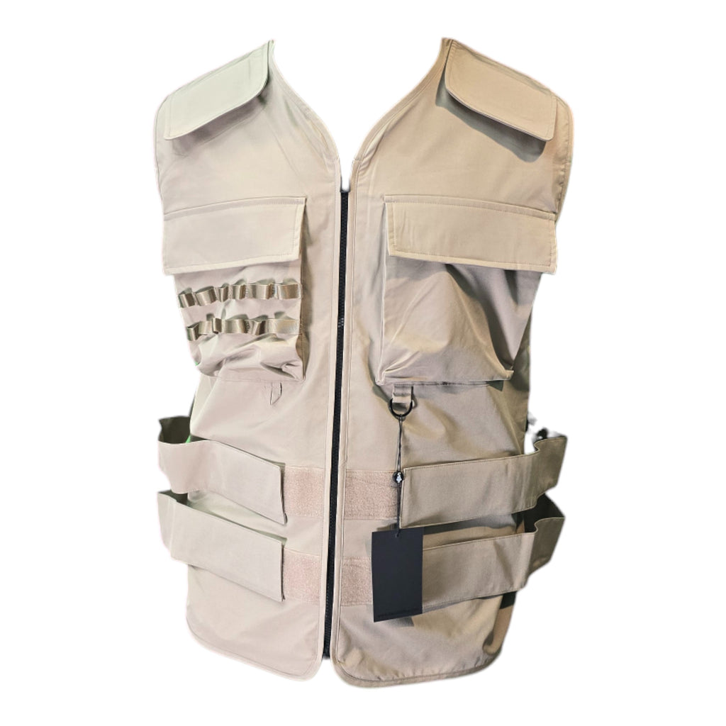 FW/24 SIA "TAN" WORLD PATCH CARGO VEST