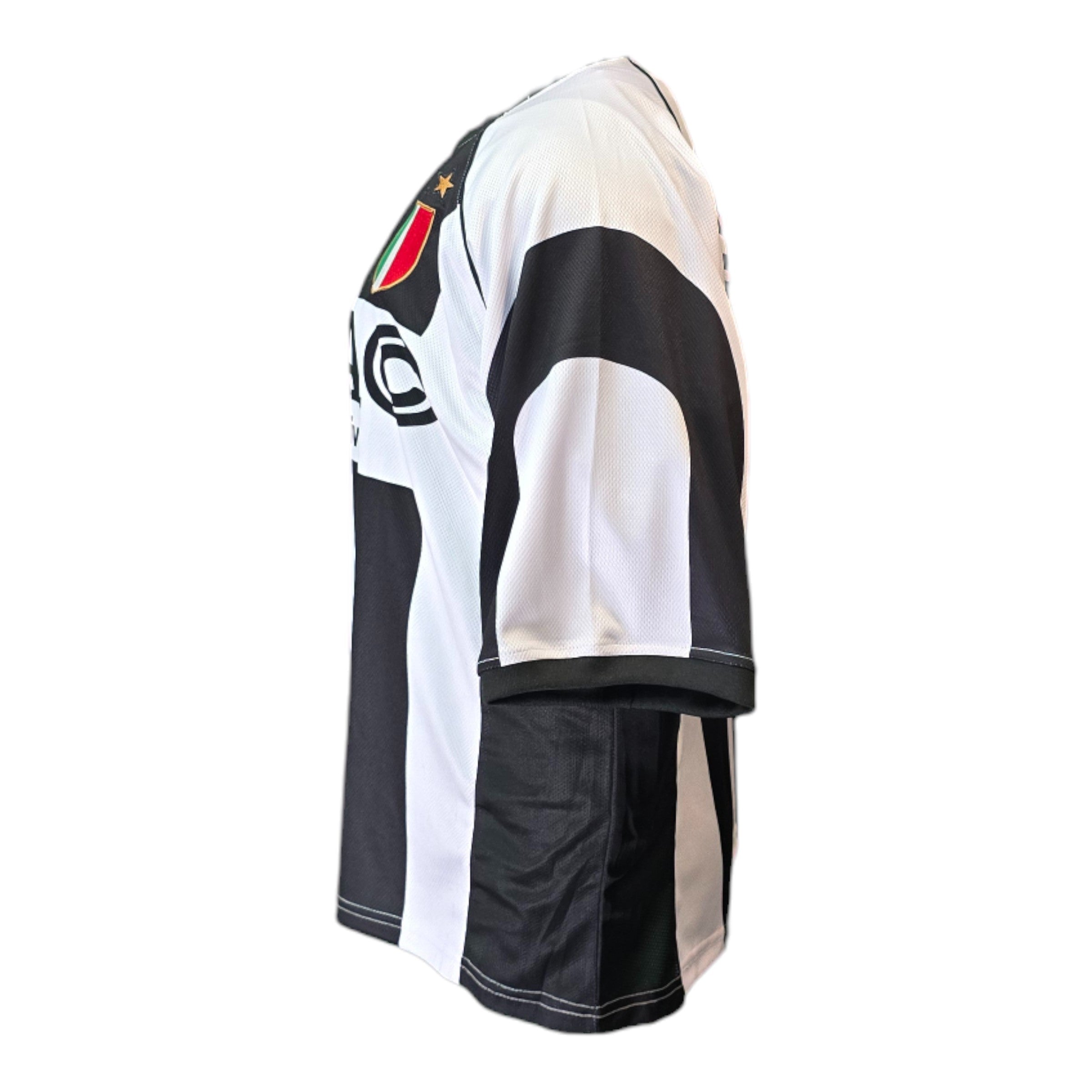 FW/24 SIA REF BLACK AND WHITE SOCCER JERSEY