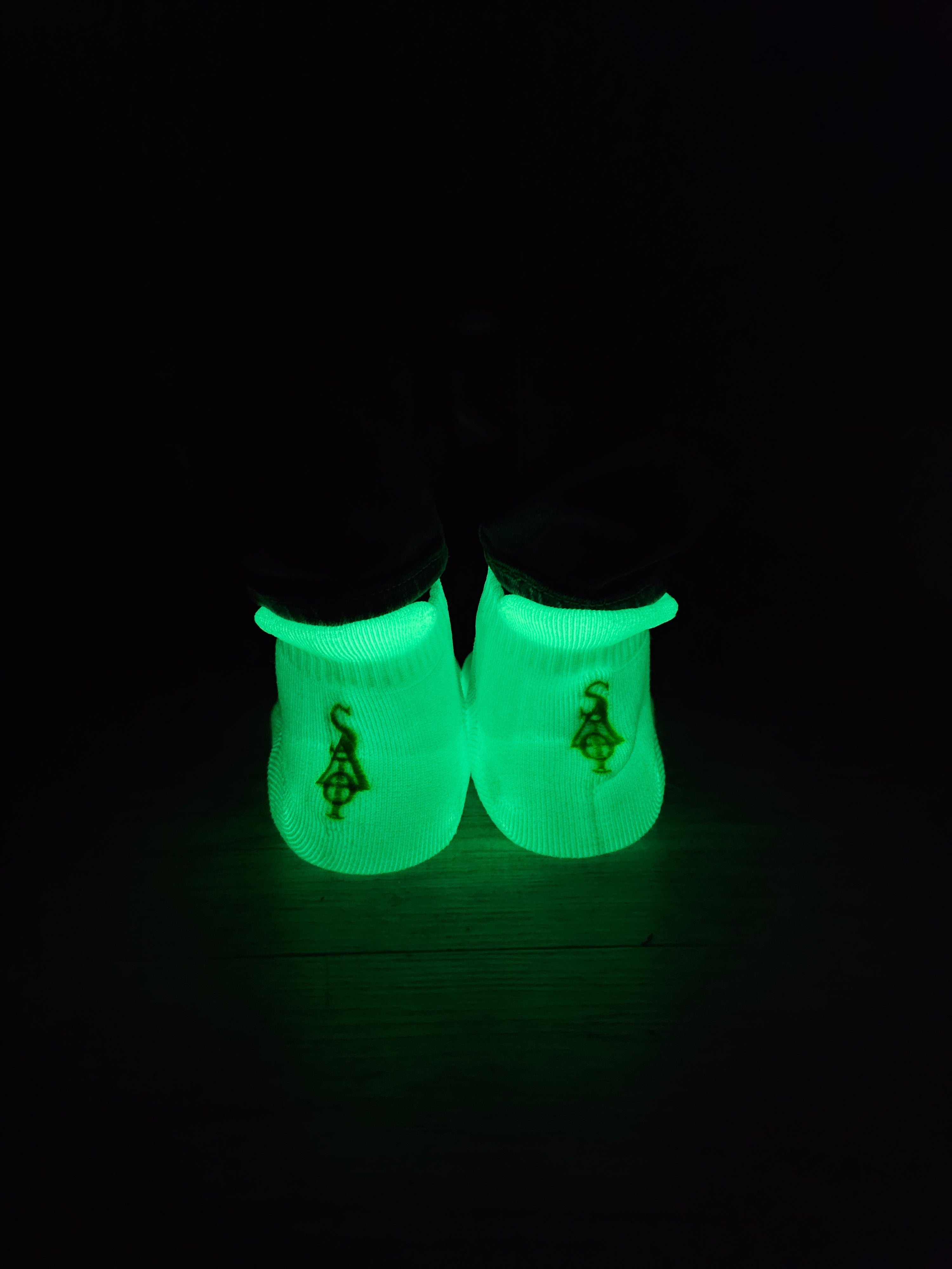 FW/24 SIA " GLOW" WHITE SOCKS