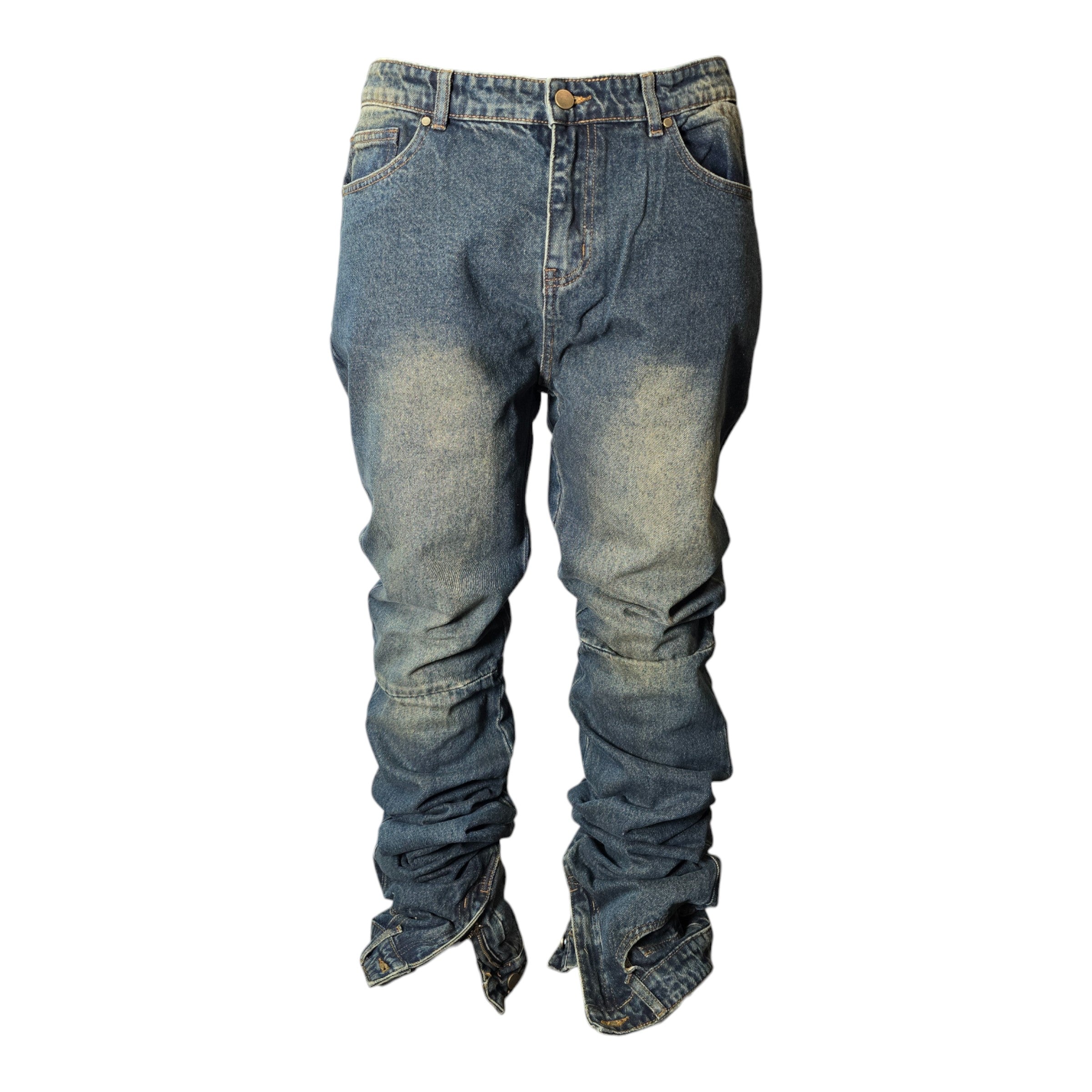 FW/24 SIA "DEEP BLUE" UPSIDE DOWN JEANS