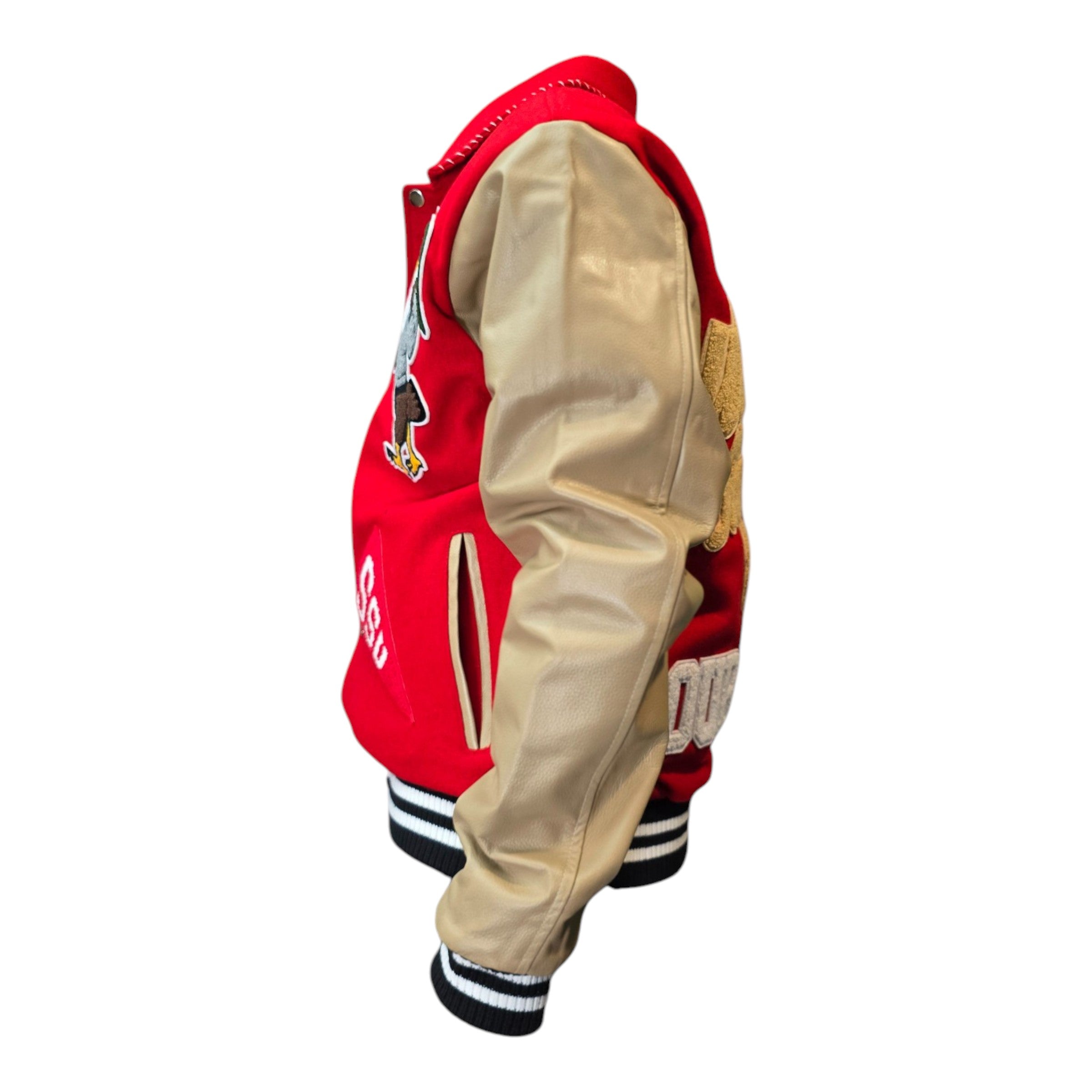 FW/24 SIA VULTURES VARSITY JACKET "RED"