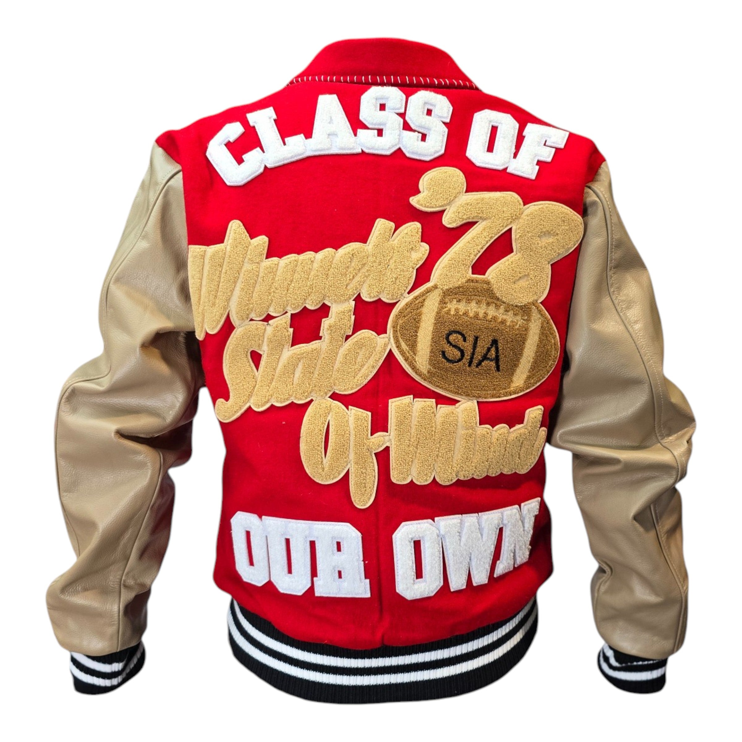 FW/24 SIA VULTURES VARSITY JACKET "RED"