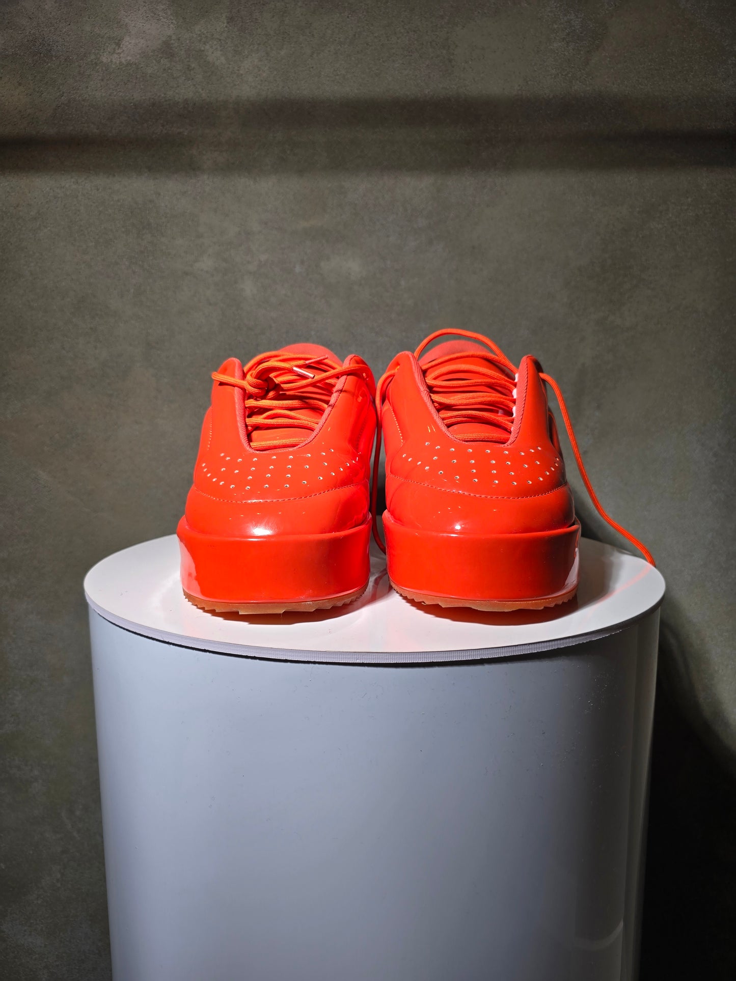 "ORANGE" PATENT LEATHER SUPACLOUD (BACK2SCHOOL)