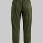 SIA HER RELAXED PLISSE DRAWSTRING PANTS (OLIVE)