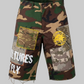 EXTENDED SHORTS (PATCH WORK)