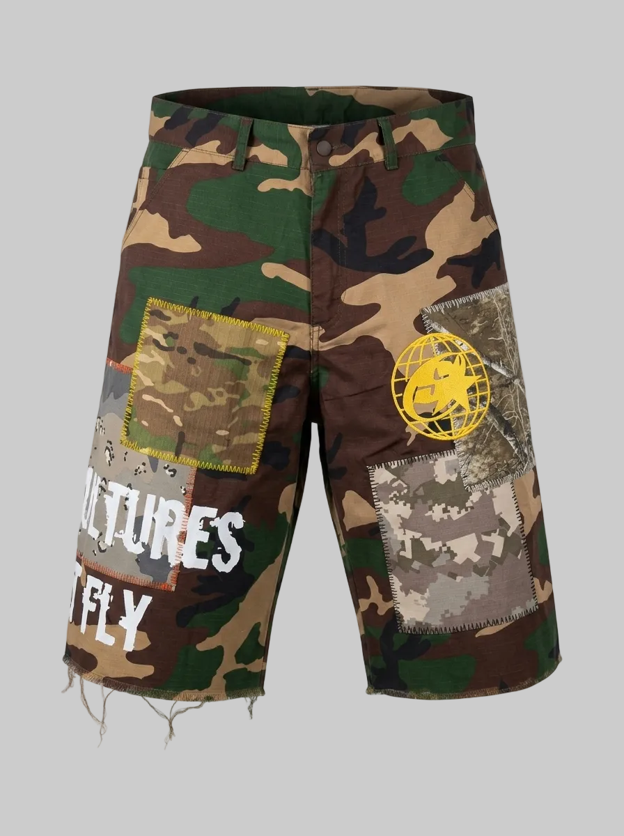 EXTENDED SHORTS (PATCH WORK)