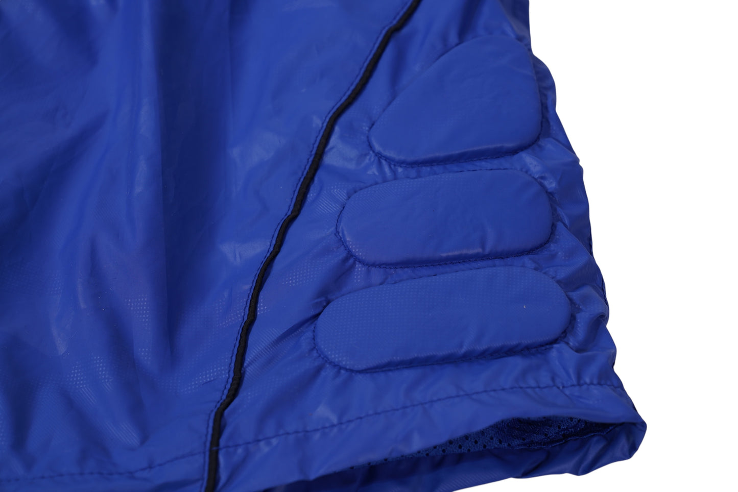 PADDED WINDBREAKER SHORTS (BLUE)