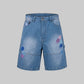Y2K CARPENTER SHORTS (BLUE)