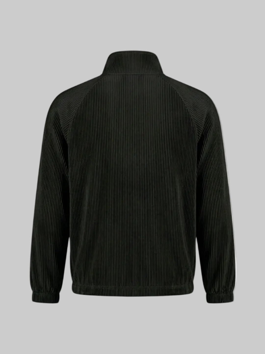 SIA HER RELAXED PLISSE JACKET (BLACK)