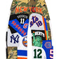 (PREORDER!!!!!) WHAT THE NEW YORK UPCYCLED PATCHWORK CAMO PANTS