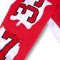 (PREORDER!!!!!) HANDMADE UPCYCLE HOODIE - (CHICAGO RED)