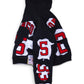 (PREORDER!!!!!) HANDMADE UPCYCLE HOODIE - (CHI-CITY)