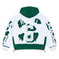 (PREORDER!!!!!) HANDMADE UPCYCLE HOODIE - (BEAN TOWN)