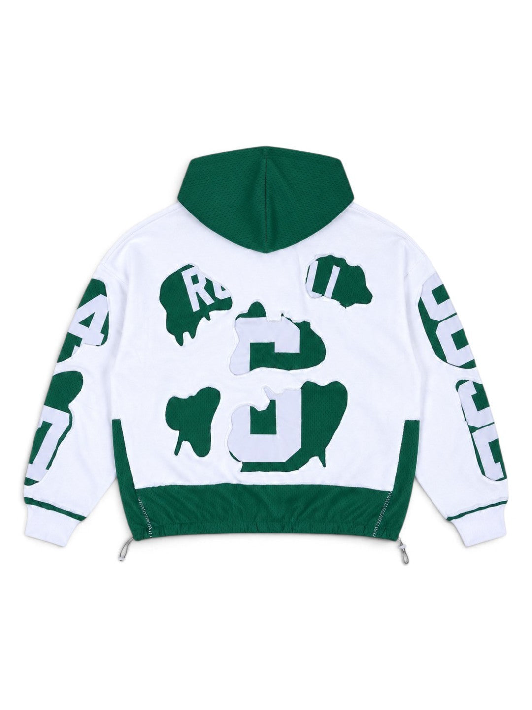 (PREORDER!!!!!) HANDMADE UPCYCLE HOODIE - (BEAN TOWN)