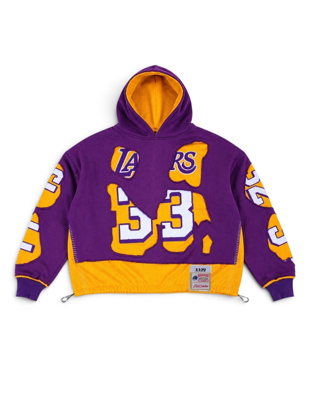 (PREORDER!!!!!) HANDMADE UPCYCLE HOODIE - (LA)
