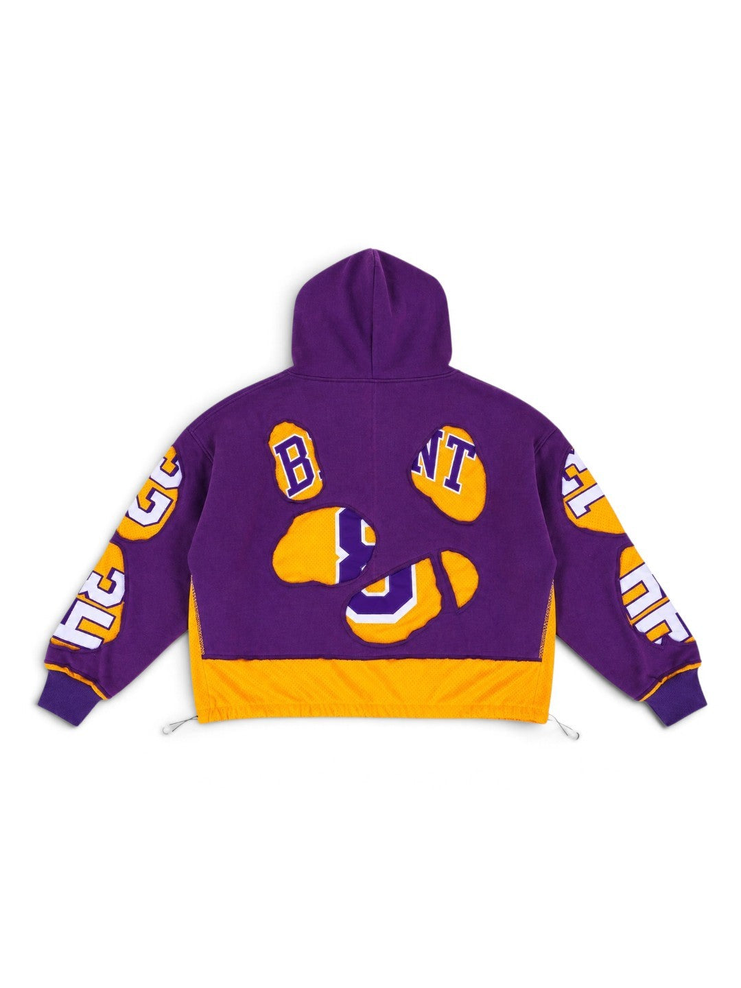 (PREORDER!!!!!) HANDMADE UPCYCLE HOODIE - (LA)