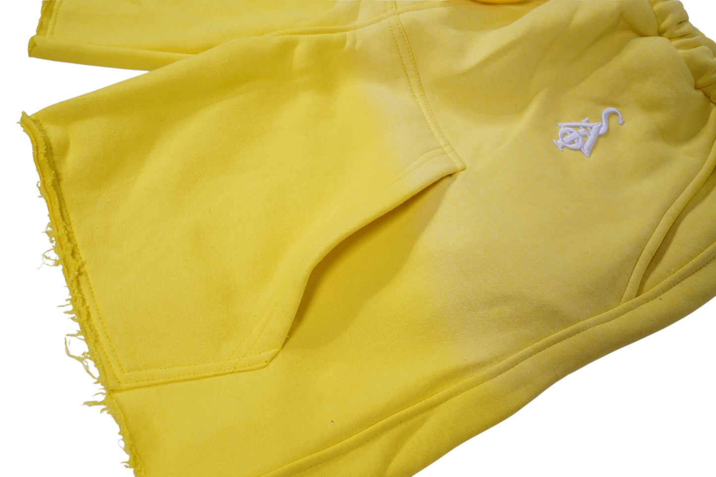 Hoodie Shorts (Yellow)