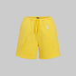 Hoodie Shorts (Yellow)
