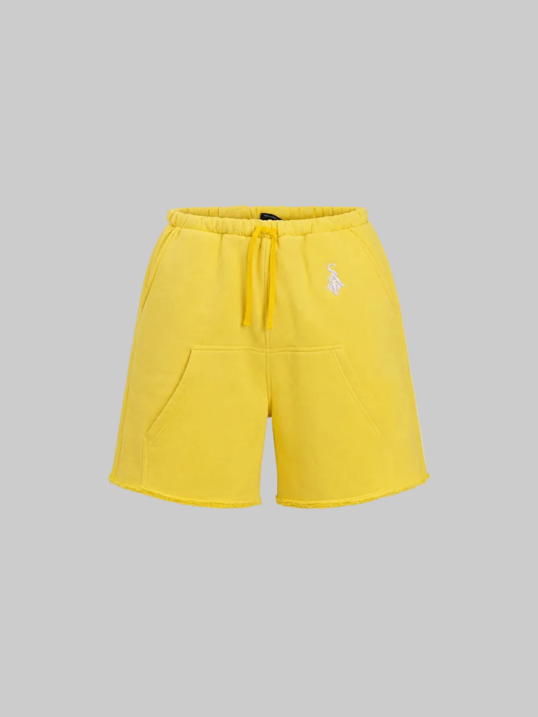 Hoodie Shorts (Yellow)