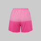 Hoodie Shorts (Pink Fade)