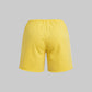 Hoodie Shorts (Yellow)