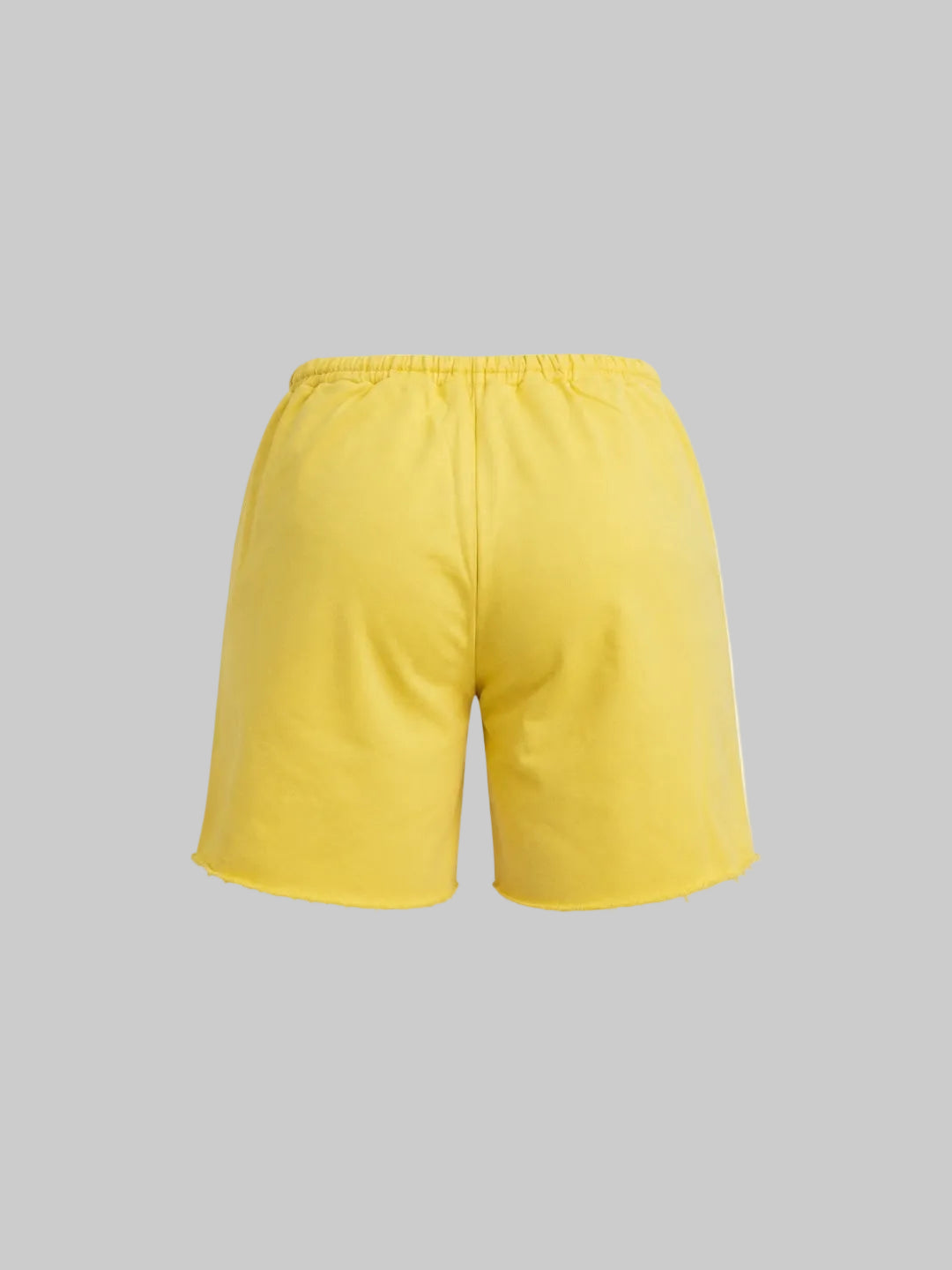 Hoodie Shorts (Yellow)