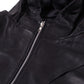 ALIEN LEATHER HOODIE (ALLBLACK)