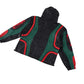 LEATHER TRACK HOODIE (RBG)