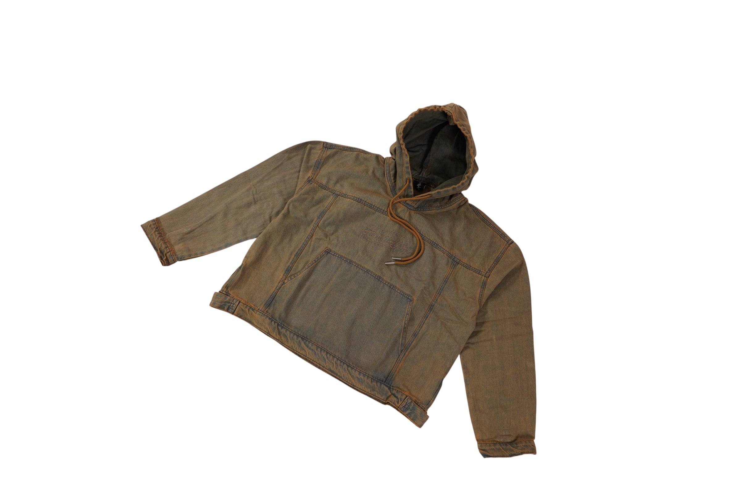 Denim Hoodie (Dirty Wash)