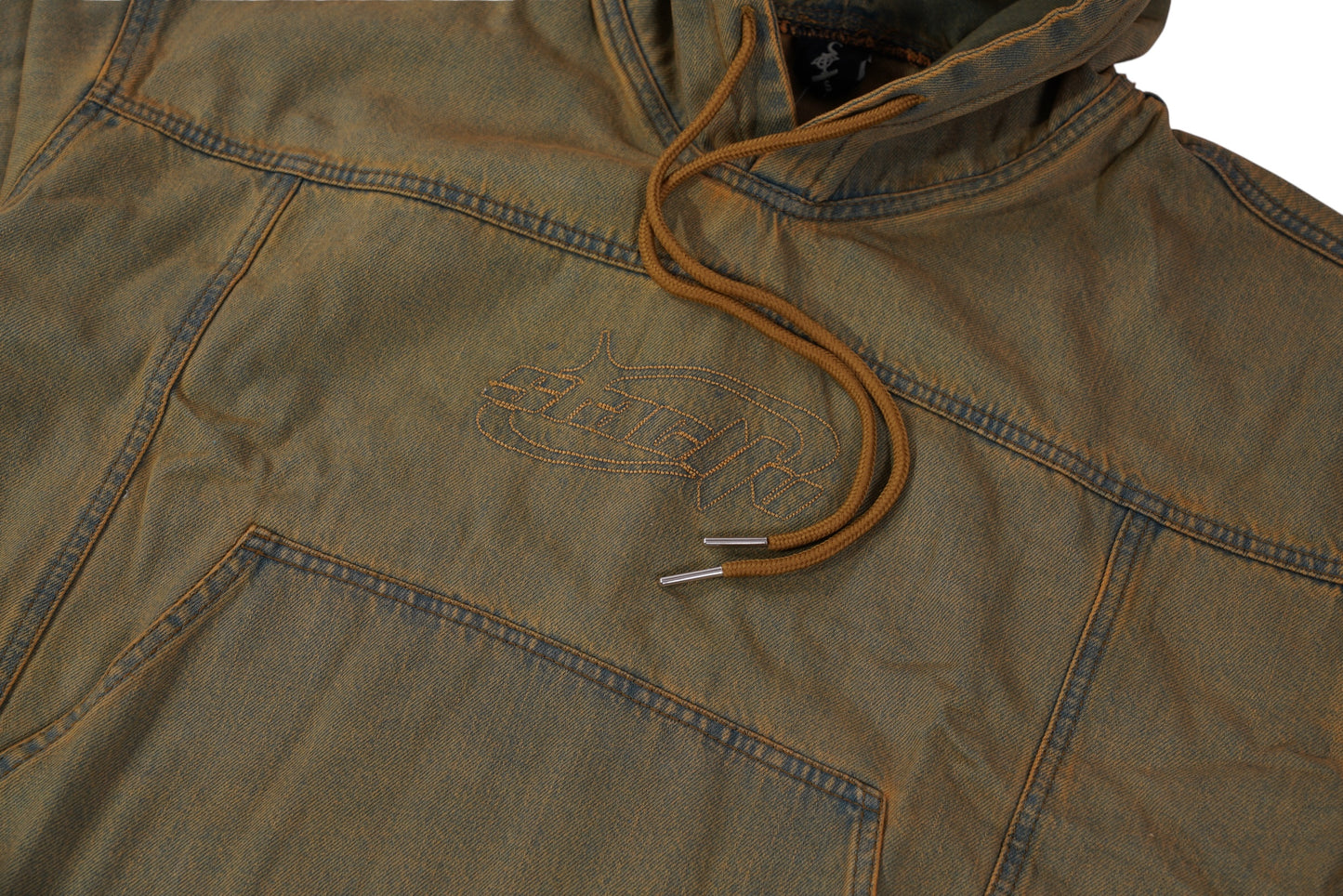 Denim Hoodie (Dirty Wash)